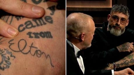 Sido: Rapper hat Eltons Handschrift als Tattoo