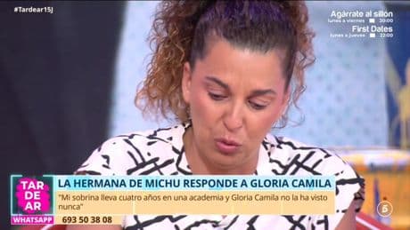 La hermana de Michu, entre lágrimas, vuelve a arremeter contra Gloria Camila: &quot;Es muy falsa&quot;