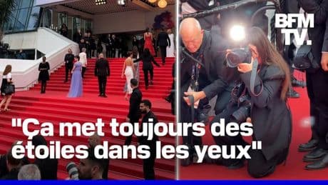 “J’essaye de crier le plus possible”: on a suivi une photographe sur les marches du Festival de Cannes
