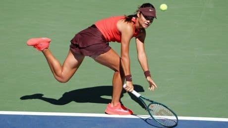 Emma Raducanu ‘getting closer’ to top players but rules out US Open title repeat