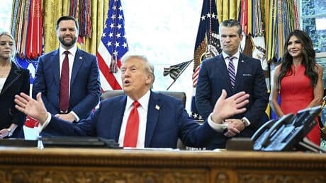 Trump emprende una campaña nacional para acabar con la "violencia" en ciudades demócratas