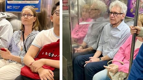 Auch Super-VIPs nehmen mal die U-Bahn - Hier fährt Hollywood Holzklasse