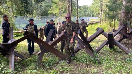 Angst vor Russland: Lettland dringt auf Stärkung der Ostgrenze gegen Angriffe