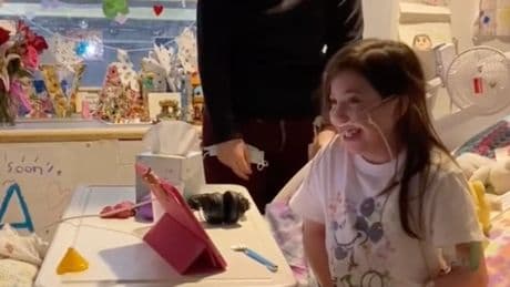 Moment 11-year-old girl learns she’s getting a new heart after almost a year of waiting