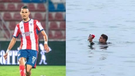 'Dışlandım' diyen futbolcu suya atlayıp ülkeden kaçtı