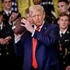 Trump 'reduces amount he wants Ukraine to repay America from $300bn to $100bn' after latest round of negotiations over rare minerals deal