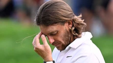 Tommy Fleetwood's emotional moment with wife immediately after cruel £2.7m twist