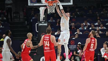 El Mónaco da la campanada y elimina a Olympiacos para citarse con el Fenerbahçe en la final de la Euroliga