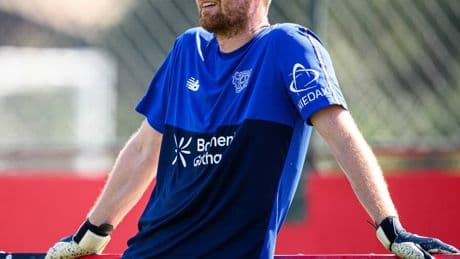 Bayers Kapitän Lukas Hradecky: „Auf jeden Fall mache ich mir meine Gedanken“