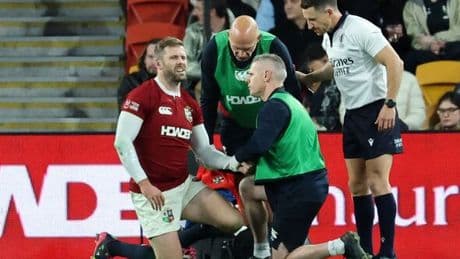 Elliot Daly set for X-rays as injured Lions star gives Andy Farrell a scare in win
