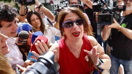 Leire Díez llega a Ferraz para dar explicaciones sobre sus comprometedores audios