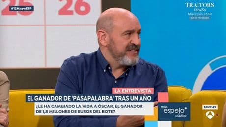 Óscar Díaz, un año después de ganar &#039;Pasapalabra&#039;: &quot;Aprobé una oposición con 19 años y me preparé menos que el concurso&quot;