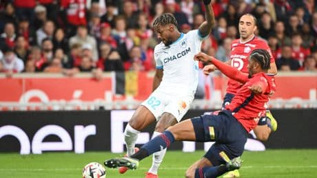 Ligue 1 : plombé par Rulli, l’OM perd deux points à Lille mais reste 2e
