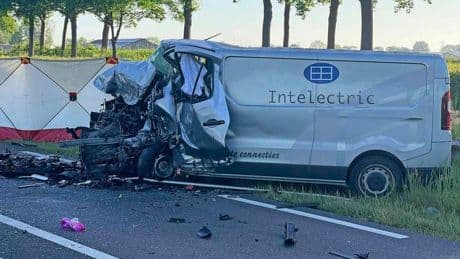Twee doden bij verkeersongeluk op de N266 in Nederweert