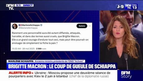 "Un déferlement de haine": Marlène Schiappa dénonce le cyberharcèlement que "subit Brigitte Macron jour après jour depuis des années"