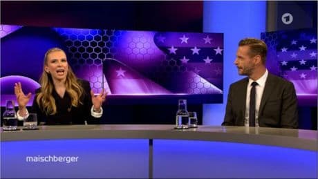 Bei „maischberger“ in der ARD: Kolumnistin vergleicht Merz mit Trump