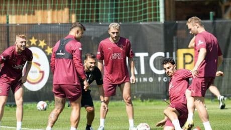 Galatasaray, Avusturya'daki ilk sınavı öncesi çalışmaları sürdürdü