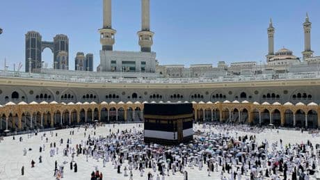 More than 1.5 million foreign pilgrims are in Saudi Arabia for the Hajj