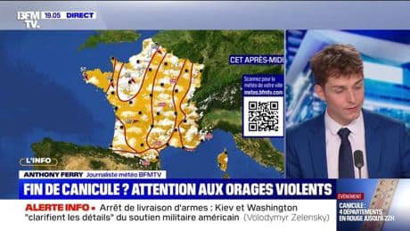 Canicule : six jours en surchauffe, la fin en vue ! - 02/07