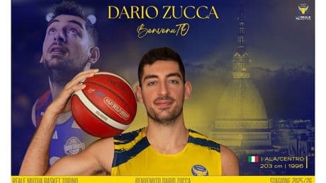 <p>Reale Mutua Basket Torino aggiunge Dario Zucca al reparto lunghi</p>