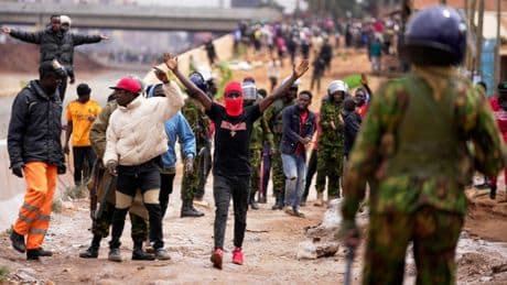 Eleven killed in Kenya as protesters clash with police
