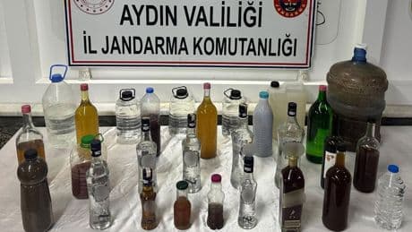 Sahte alkol üretip piyasa süren şüpheli yakalandı