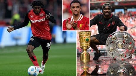 Liverpool set to trigger £29.5m Jeremie Frimpong release clause - as Reds push to complete deal for Trent Alexander-Arnold's successor