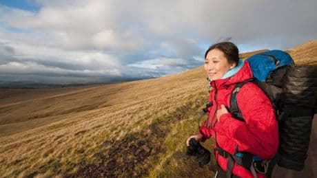 Woman climbs famous UK mountain but is floored by what she finds at top