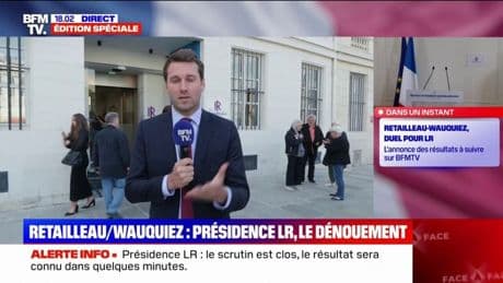 Présidence LR: le scrutin est clos, le résultat est attendu dans quelques minutes