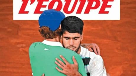La prensa francesa se rinde a la grandeza del Alcaraz - Sinner