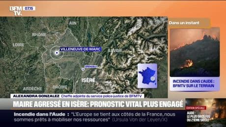 Agression du maire de Villeneuve-de-Marc: une enquête pour "tentative de meurtre" ouverte par le parquet de Vienne