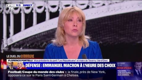 Défense: pour Florence Portelli, vice-présidente LR, "aujourd'hui on a besoin de renforcer notre arsenal militaire"