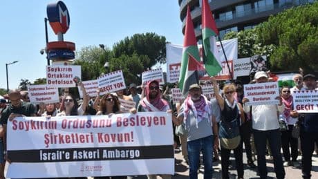 Filistin Eylem Komitesi’nden IDEF 2025’e protesto: 'Soykırım ortaklarına alan açılıyor'