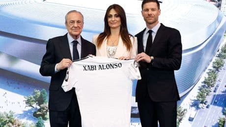 El guiño de Nagore Aramburu al Real Madrid en la presentación de Xabi Alonso