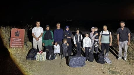Edirne'de onlarca kaçak göçmen yakalandı