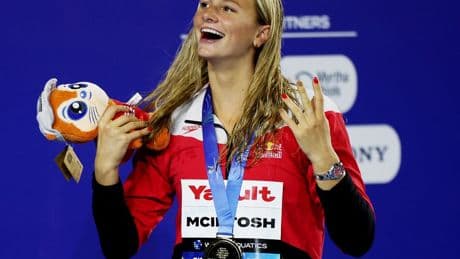 Summer McIntosh's third gold in Singapore moves her closer to Phelps' record