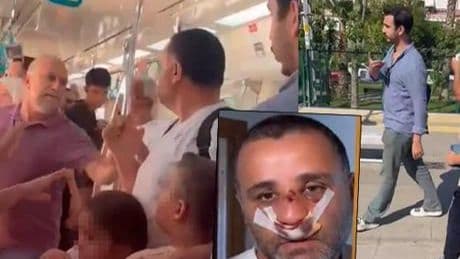 SON DAKİKA: Marmaray'da çocuklarının gözü önünde yumruk yiyen baba yaşadıklarını anlattı