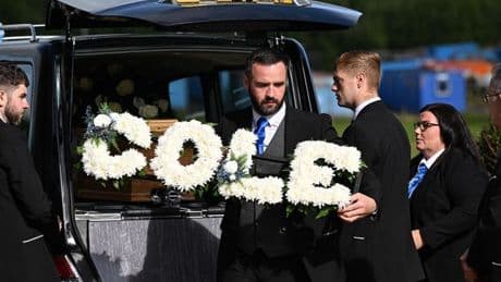 Family and friends gather for Cole Cooper's funeral as tragic teen laid to rest