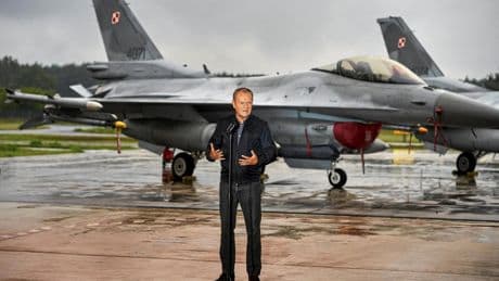 Polonia restringe su espacio aéreo en la frontera con Ucrania y Bielorrusia tras el ataque de drones rusos