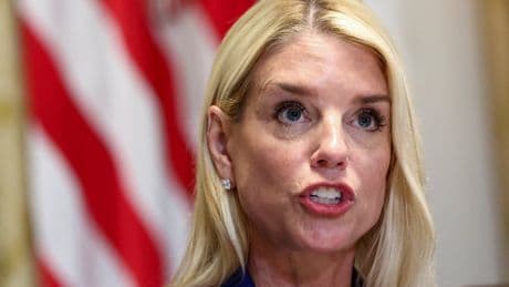 Attorney General Pam Bondi tries to explain the missing minute from Epstein prison footage
