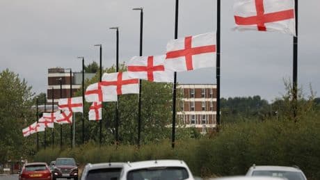 Why are there so many English flags everywhere all of a sudden?