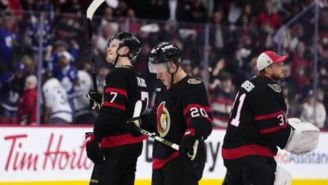 Tkachuk says playoff experience good for Senators
