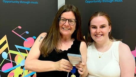 Paisley musician honoured for decades of dedicated service