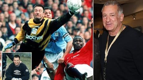 Former Man City and European Championship-winning goalkeeper 'sentenced to TWO YEARS in prison for more than 100 cases of fraud'