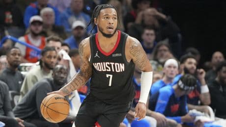Rockets trade Cam Whitmore to Wizards for draft picks