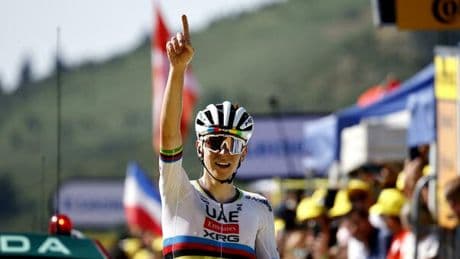 Tour de France, Poga?ar stacca tutti a Hautacam e dedica il successo a Samuele Privitera