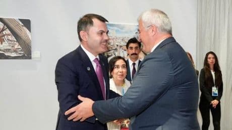 Bakan Kurum, Ukrayna Dışişleri Bakanı ile görüştü