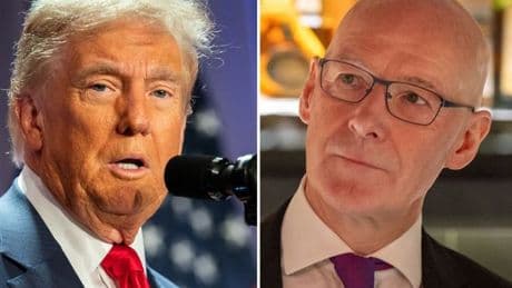 Donald Trump to meet with John Swinney when US President visits Scotland this month