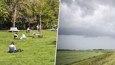 Typisch Hollands zomerweer op komst: zo wisselen zon en wolken elkaar af