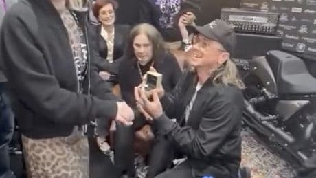 Kelly Osbourne gets engaged during dad Ozzy’s emotional final show with Black Sabbath